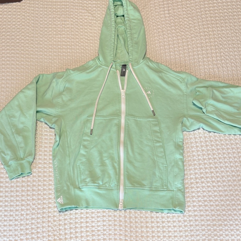 Adidas Women’s Mint Green Hoodie